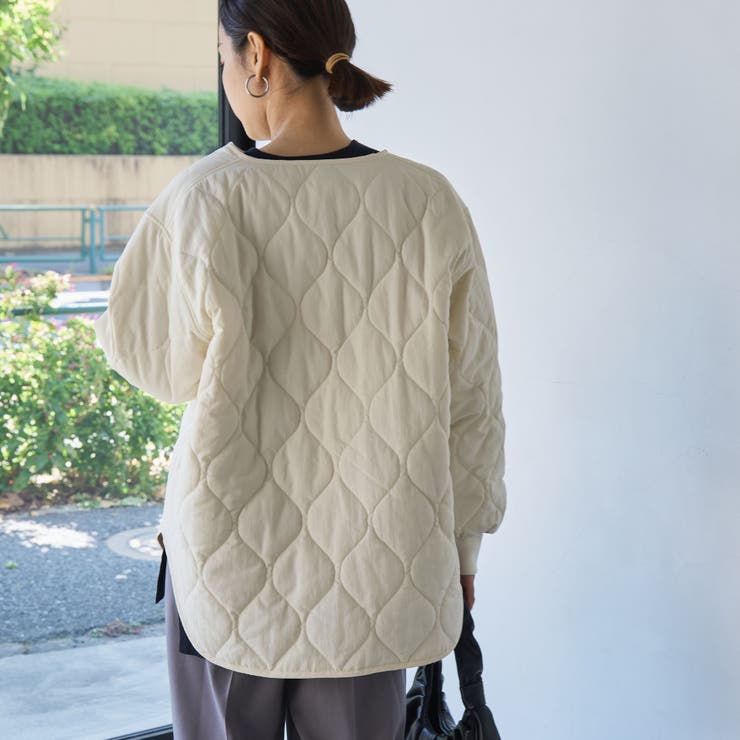 マルチファンクションキルティングジャケット（WEB限定カラー） | coen【women】 | 詳細画像7 
