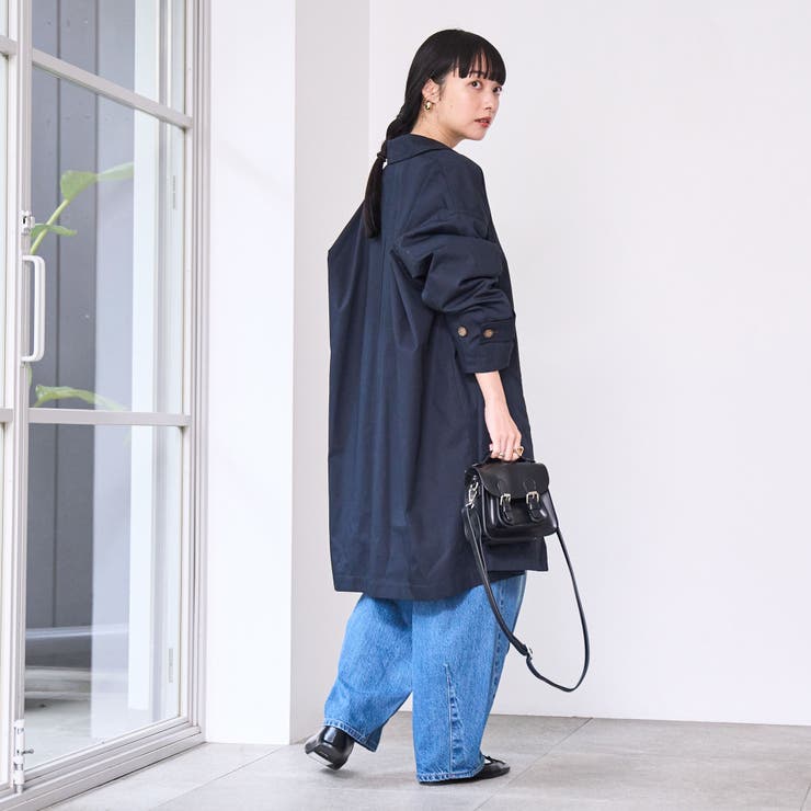 スクエアステンカラーコート | coen【women】 | 詳細画像27 