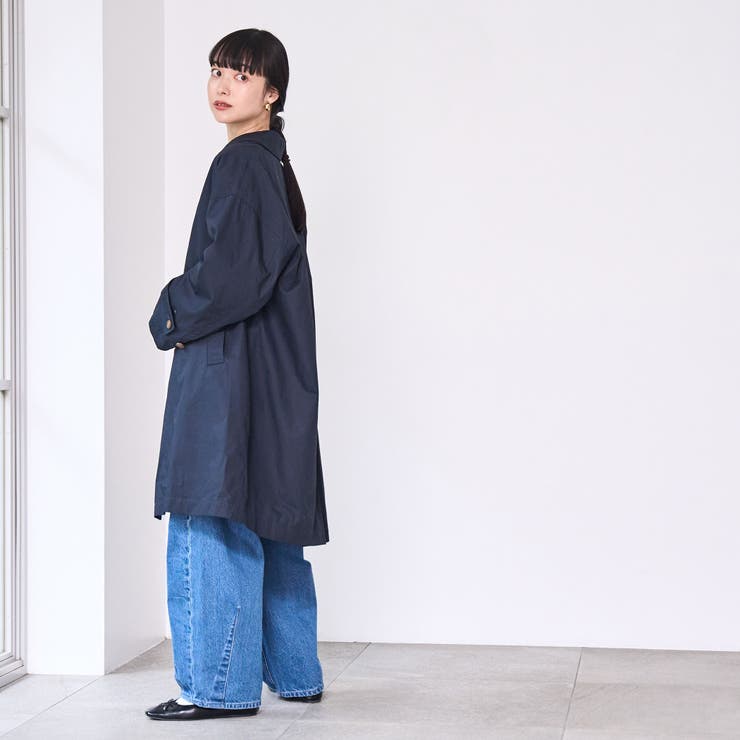 スクエアステンカラーコート | coen【women】 | 詳細画像28 