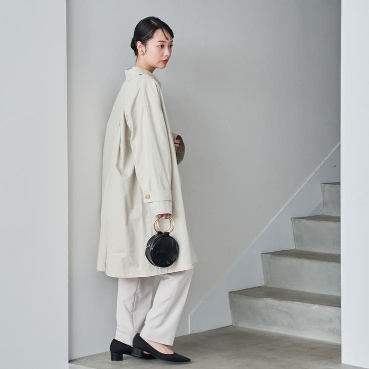 スクエアステンカラーコート | coen【women】 | 詳細画像38 
