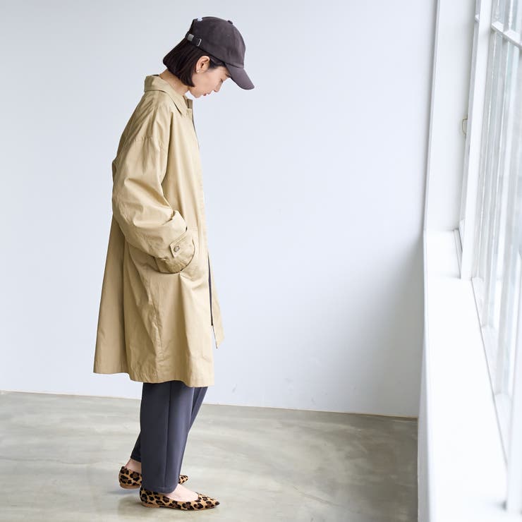 スクエアステンカラーコート | coen【women】 | 詳細画像7 
