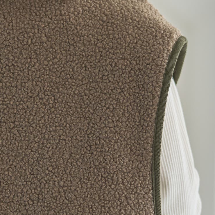 幾何柄キルトリバーシブルベスト | coen【women】 | 詳細画像29 