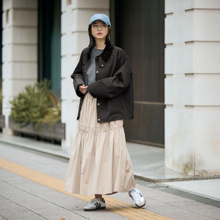 コーデュロイコート PARAFFIN CORDUROY SWING COAT パラフィンコーデュロイ
