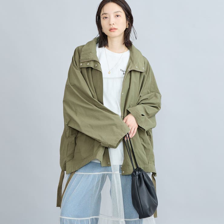 OLIVE | ポンチョマウンテンパーカー | coen【women】