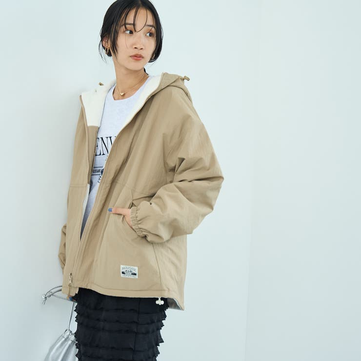 そうコレ! 】＜PARKNIK＞リバーシブルフーディブルゾン[品番