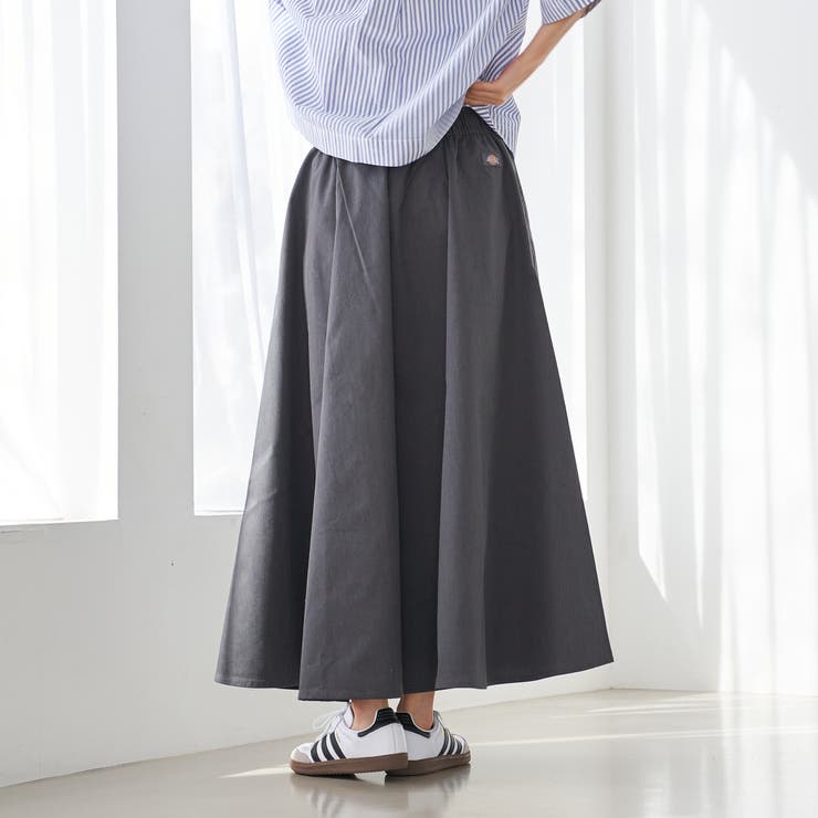 DK.GRAY | 【WEB限定】Dickies（ディッキーズ）イージーフレアスカート | coen【women】