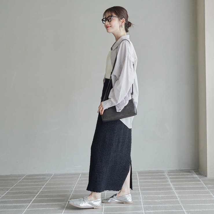 ポコポコシャーリングナロースカート | coen【women】 | 詳細画像12 