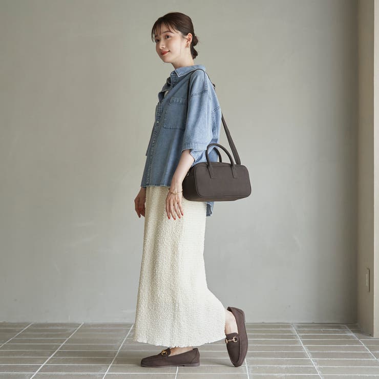 ポコポコシャーリングナロースカート | coen【women】 | 詳細画像6 