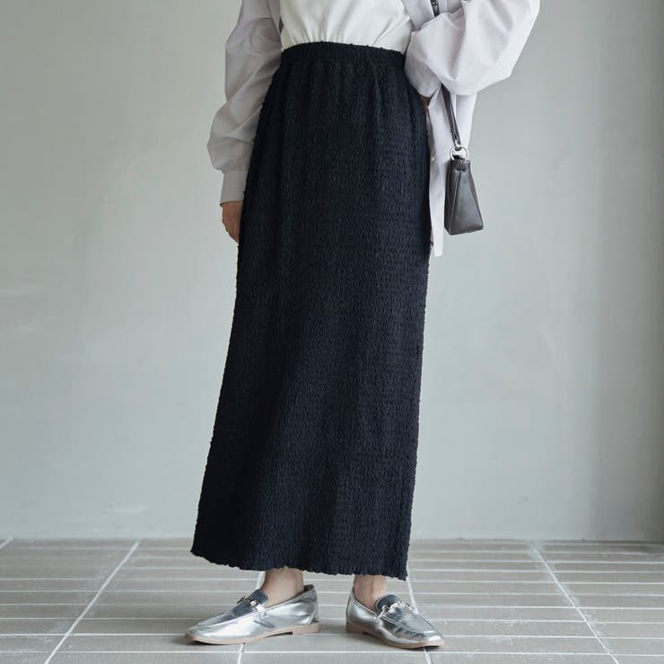 ポコポコシャーリングナロースカート | coen【women】 | 詳細画像8 