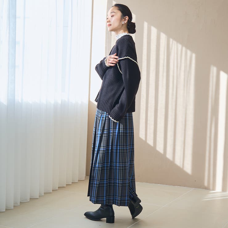 【昨年大人気】TRチェックプリーツスカート | coen【women】 | 詳細画像13 