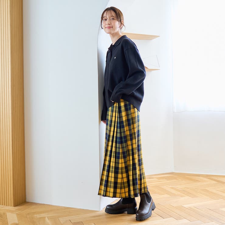 【昨年大人気】TRチェックプリーツスカート | coen【women】 | 詳細画像6 