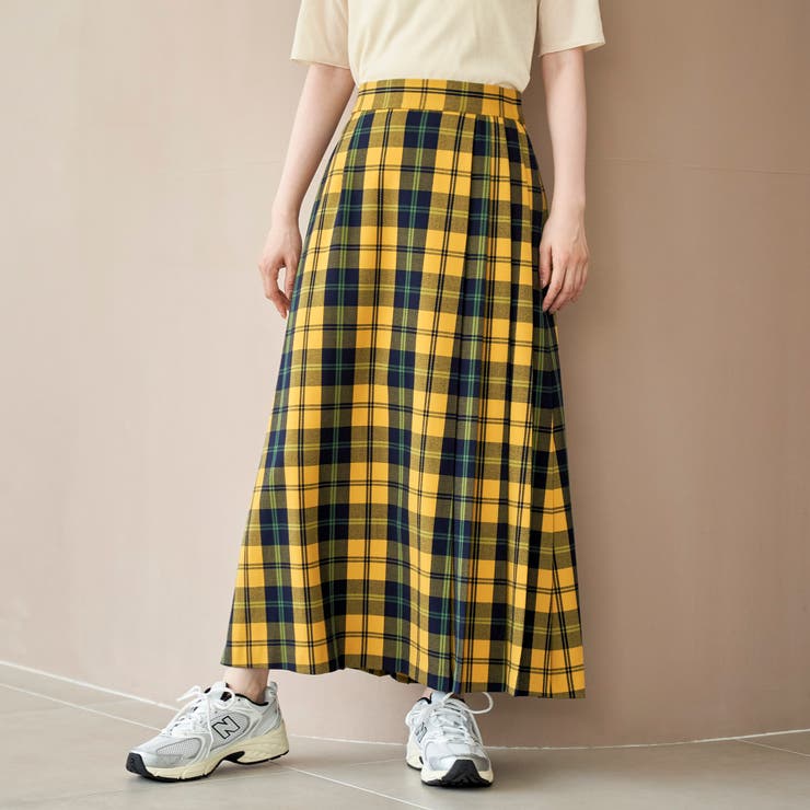 【昨年大人気】TRチェックプリーツスカート | coen【women】 | 詳細画像7 