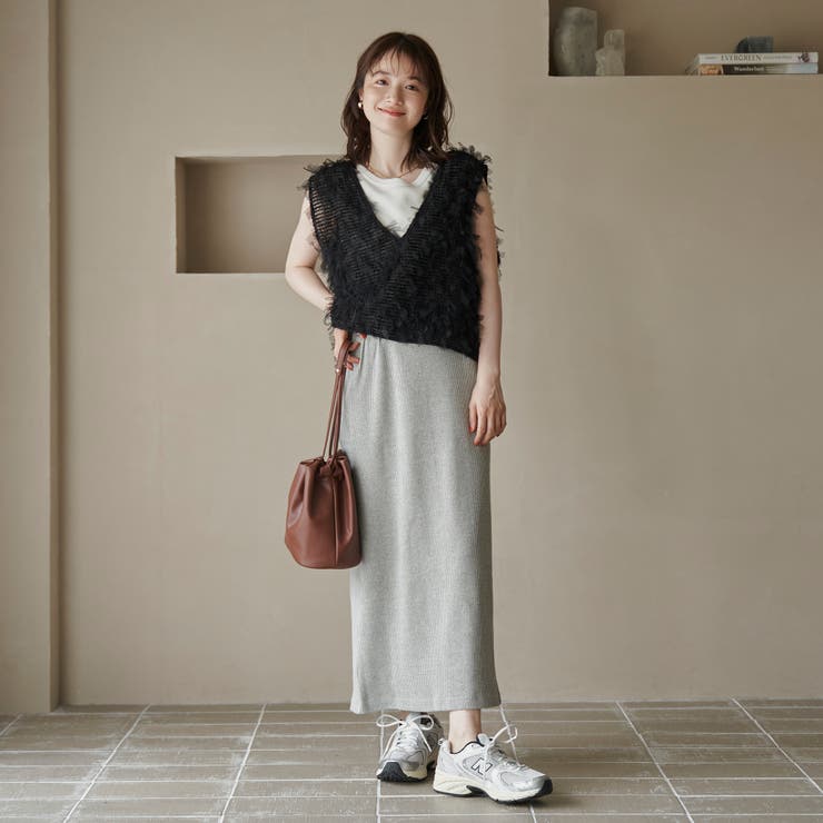 リブナロースカート | coen【women】 | 詳細画像11 