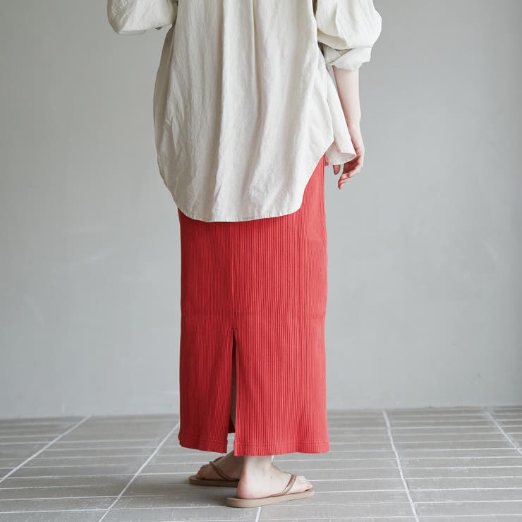 リブナロースカート | coen【women】 | 詳細画像4 