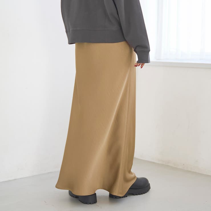 サテンAラインスカート | coen【women】 | 詳細画像10 