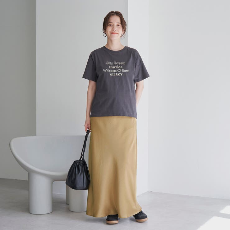 サテンAラインスカート | coen【women】 | 詳細画像14 