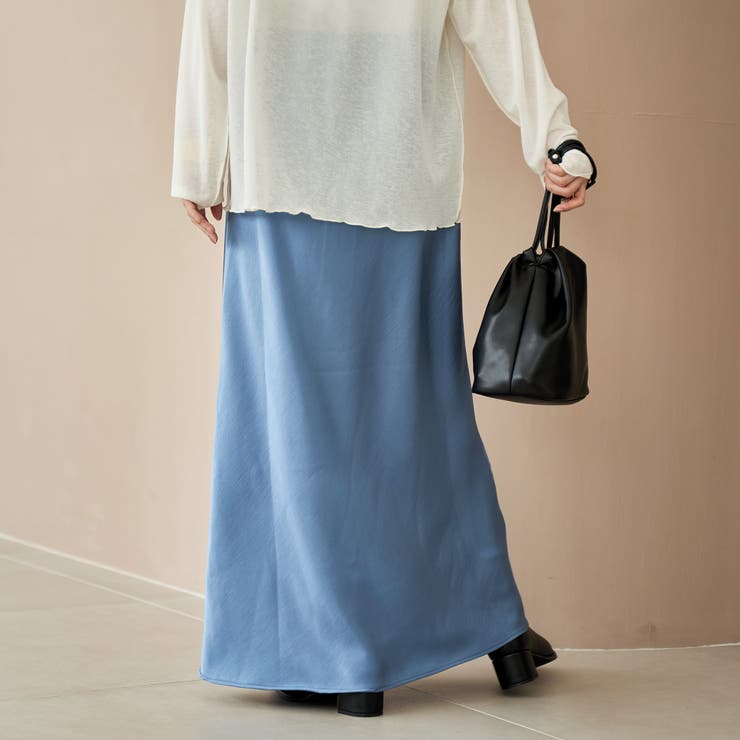 サテンAラインスカート | coen【women】 | 詳細画像16 