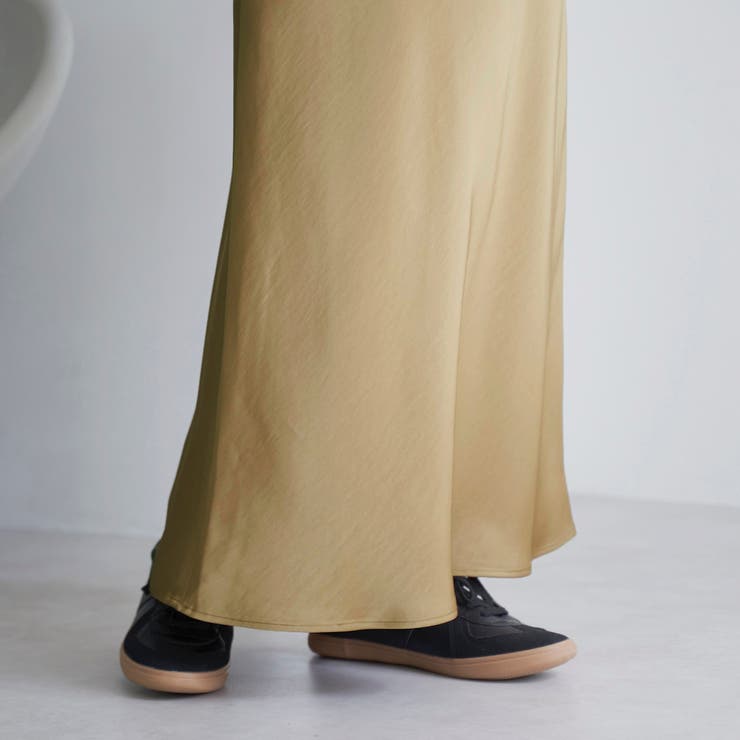 サテンAラインスカート | coen【women】 | 詳細画像24 