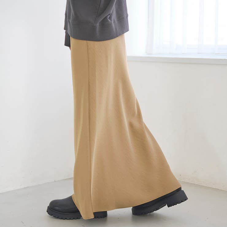 サテンAラインスカート | coen【women】 | 詳細画像9 