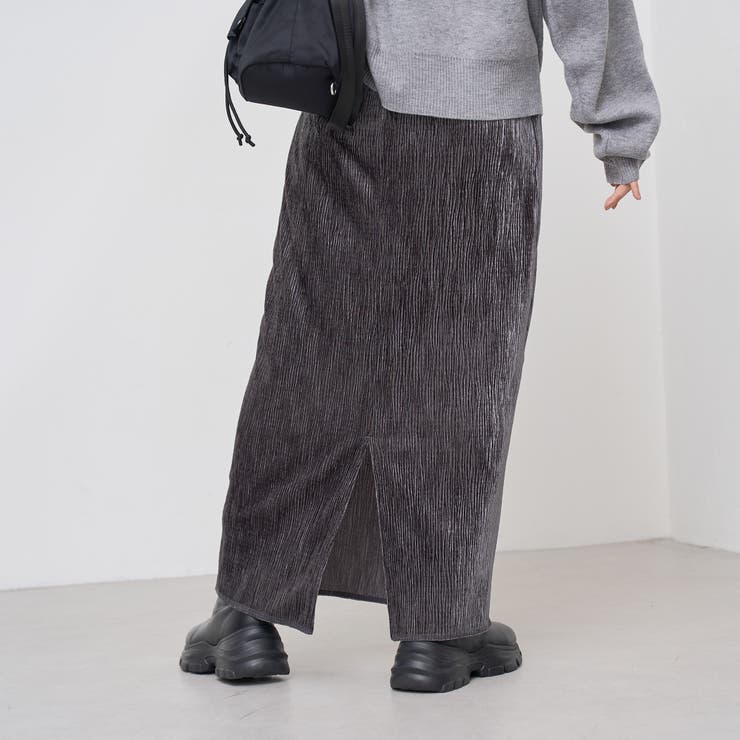 楊柳ベロアナロースカート | coen【women】 | 詳細画像10 