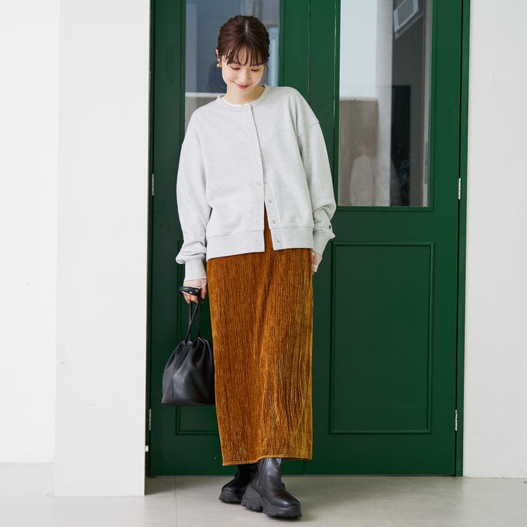 楊柳ベロアナロースカート | coen【women】 | 詳細画像14 