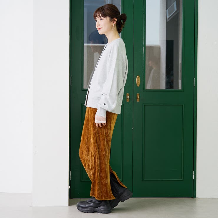 楊柳ベロアナロースカート | coen【women】 | 詳細画像15 