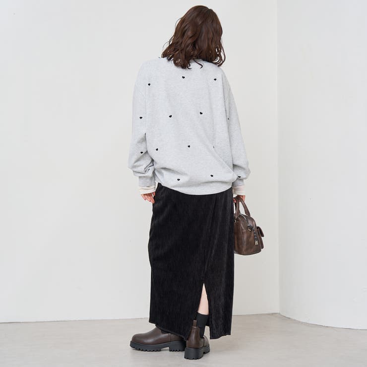 楊柳ベロアナロースカート | coen【women】 | 詳細画像6 