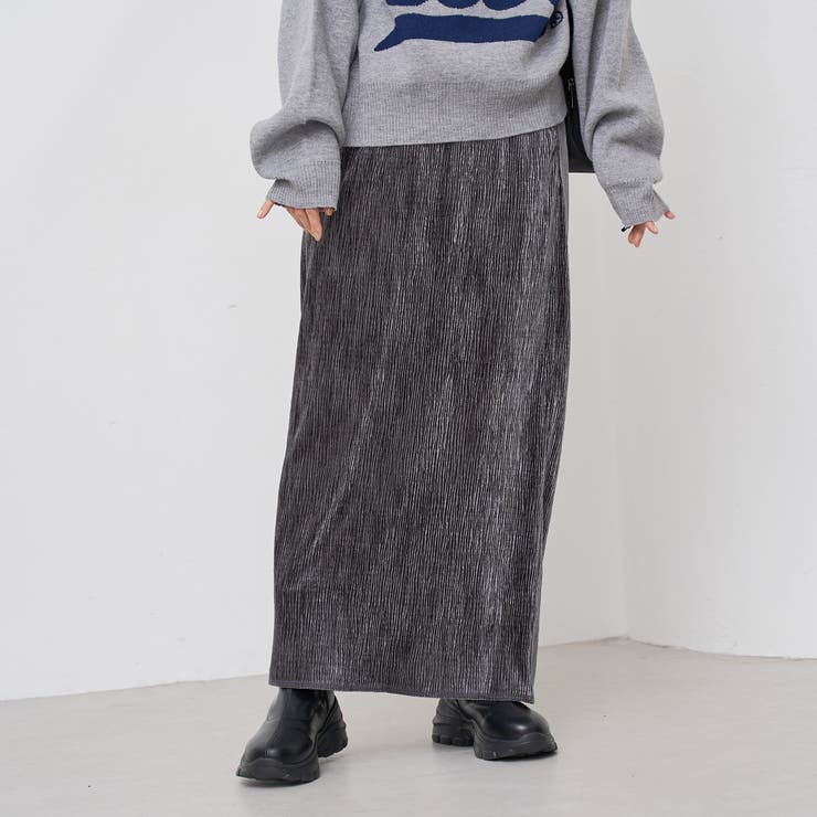 楊柳ベロアナロースカート | coen【women】 | 詳細画像8 