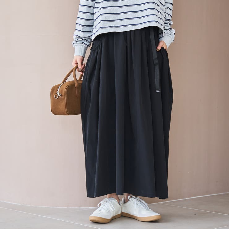 【C.mt】撥水ギャザースカート | coen【women】 | 詳細画像2 