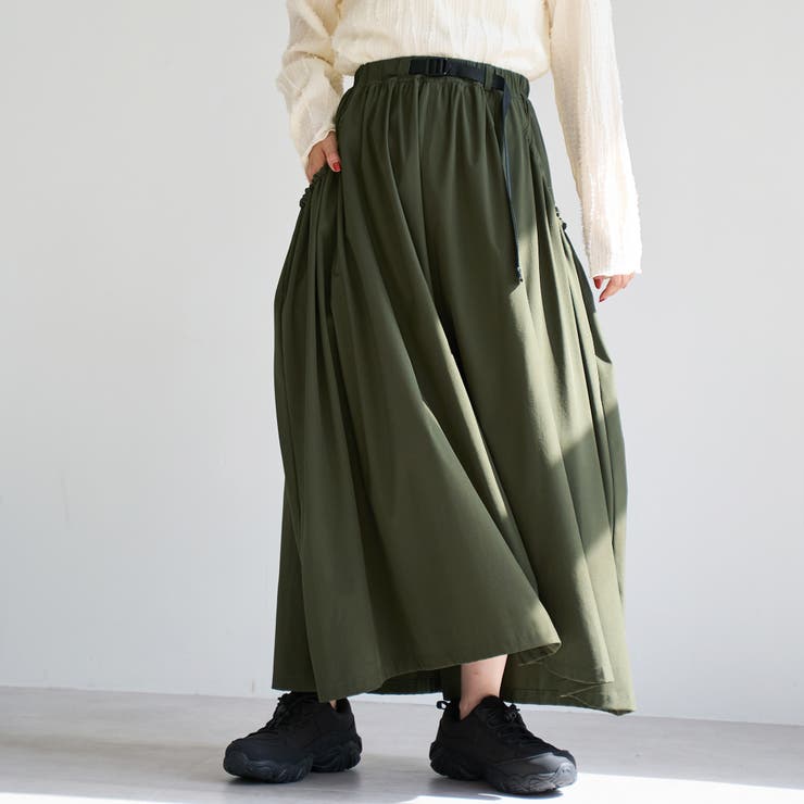 【C.mt】撥水ギャザースカート | coen【women】 | 詳細画像9 