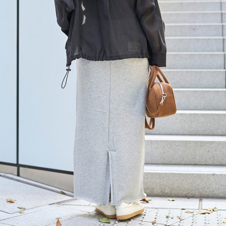 【WEB限定・DISCUS（ディスカス）】 裏毛ナロースカート | coen【women】 | 詳細画像10 