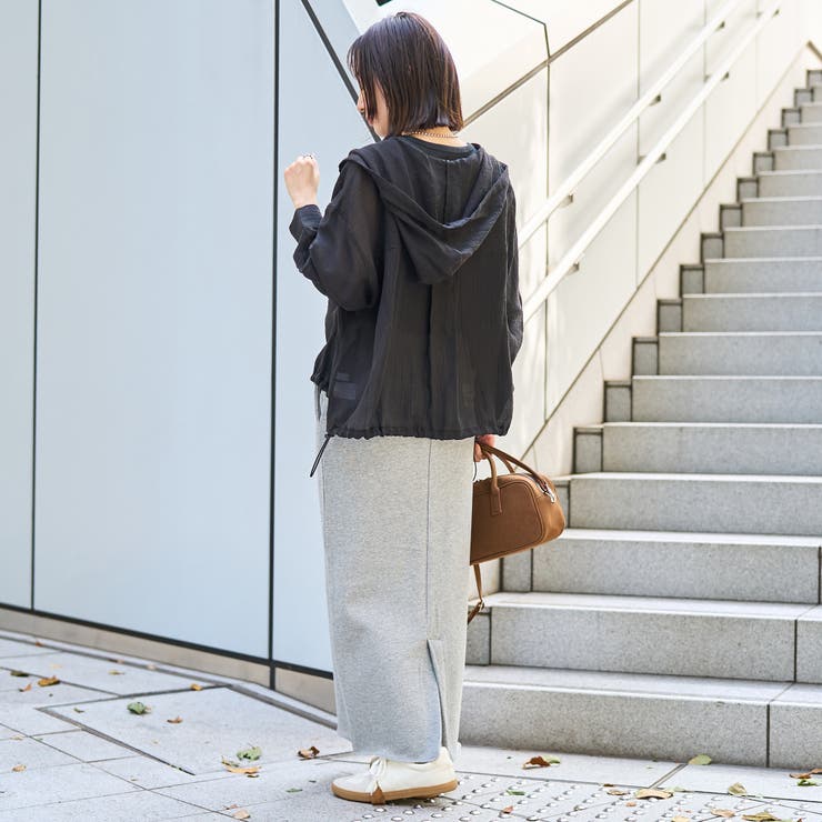 【WEB限定・DISCUS（ディスカス）】 裏毛ナロースカート | coen【women】 | 詳細画像14 