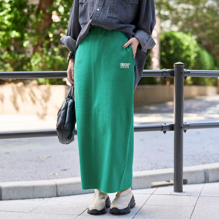 【WEB限定・DISCUS（ディスカス）】 裏毛ナロースカート | coen【women】 | 詳細画像15 