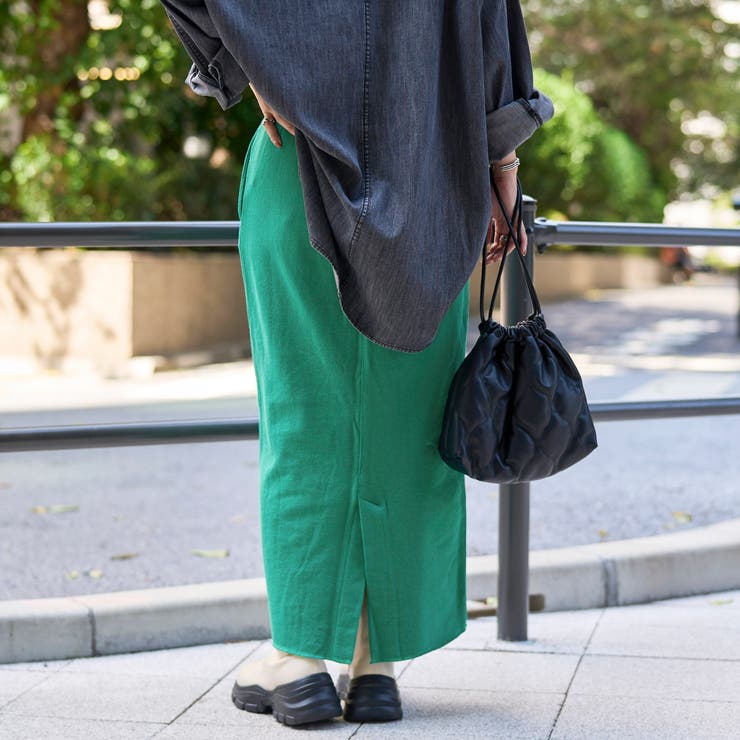 【WEB限定・DISCUS（ディスカス）】 裏毛ナロースカート | coen【women】 | 詳細画像17 