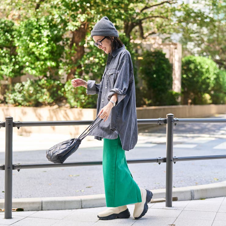 【WEB限定・DISCUS（ディスカス）】 裏毛ナロースカート | coen【women】 | 詳細画像19 