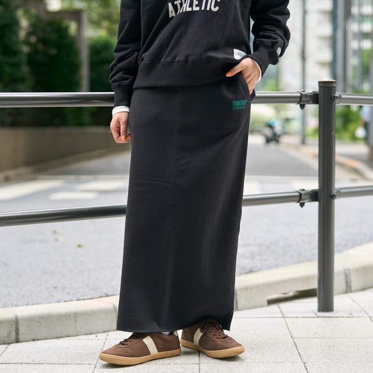 【WEB限定・DISCUS（ディスカス）】 裏毛ナロースカート | coen【women】 | 詳細画像2 