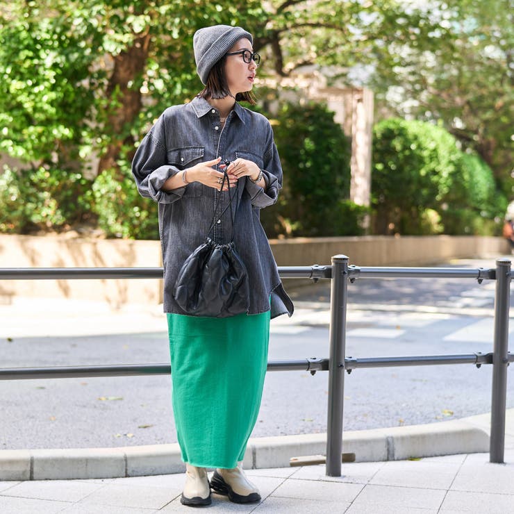 【WEB限定・DISCUS（ディスカス）】 裏毛ナロースカート | coen【women】 | 詳細画像20 