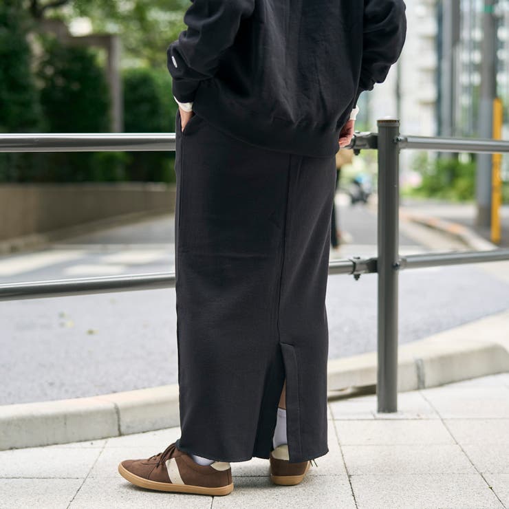 【WEB限定・DISCUS（ディスカス）】 裏毛ナロースカート | coen【women】 | 詳細画像3 