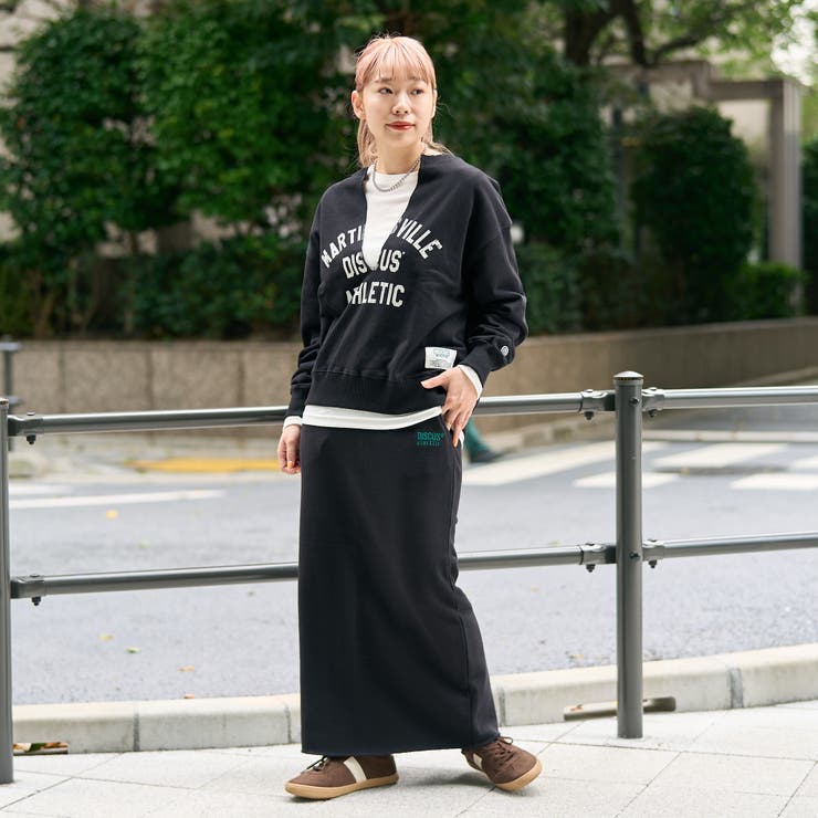 【WEB限定・DISCUS（ディスカス）】 裏毛ナロースカート | coen【women】 | 詳細画像5 