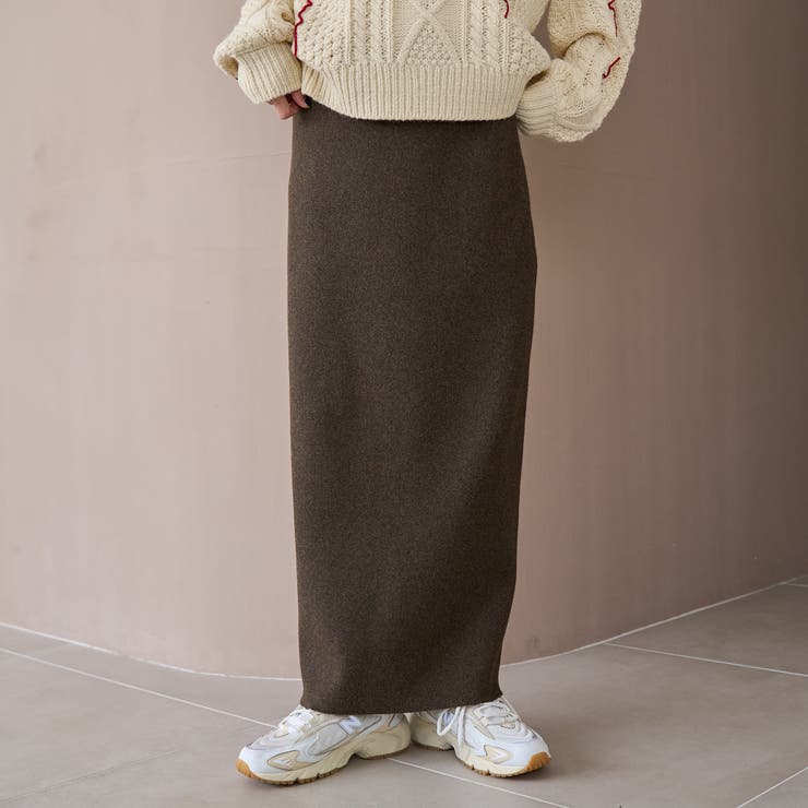 ソウバリニットナロースカート | coen【women】 | 詳細画像17 