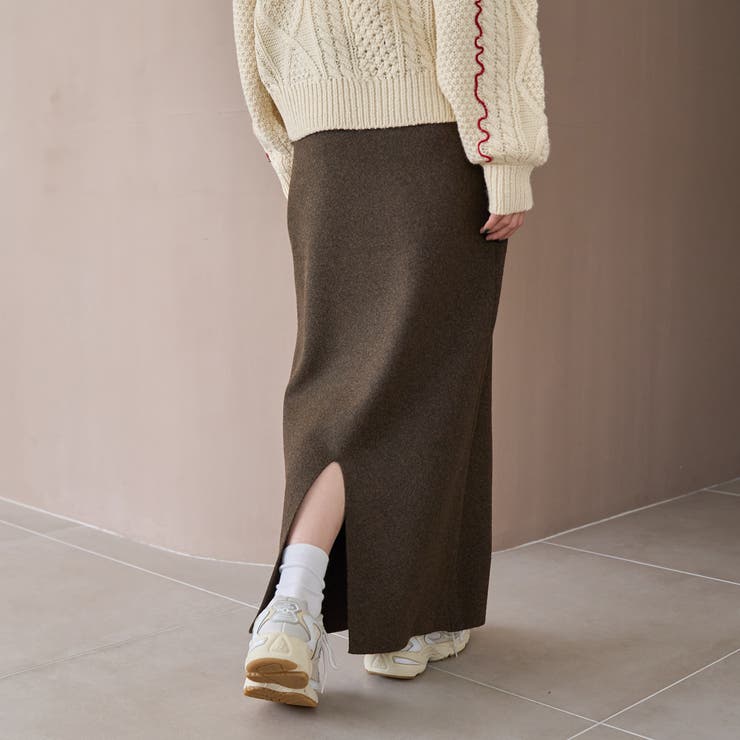 ソウバリニットナロースカート | coen【women】 | 詳細画像19 