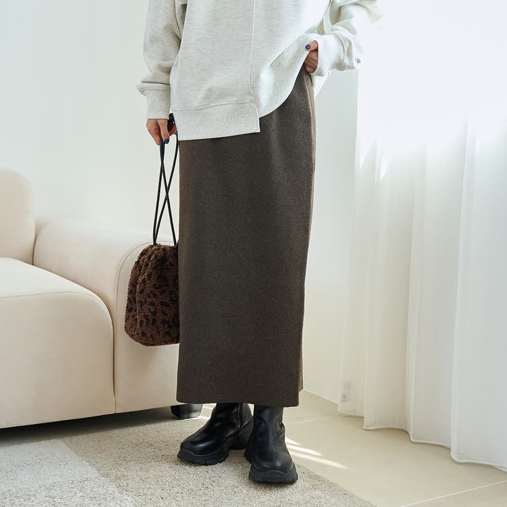 ソウバリニットナロースカート | coen【women】 | 詳細画像22 