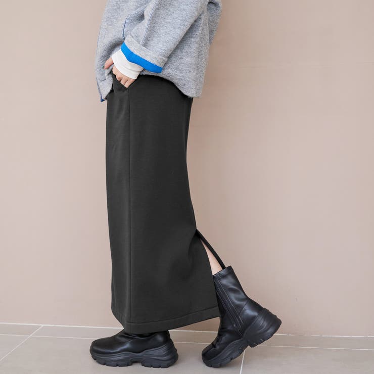 あったかナロースウェットスカート | coen【women】 | 詳細画像3 