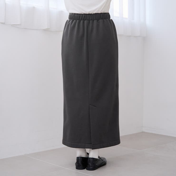 【REVERSE WARM】あったかナロースウェットスカート（WEB限定サイズあ… | coen【women】 | 詳細画像31 