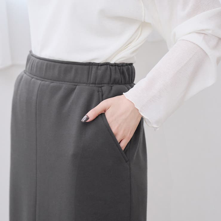 【REVERSE WARM】あったかナロースウェットスカート（WEB限定サイズあ… | coen【women】 | 詳細画像33 