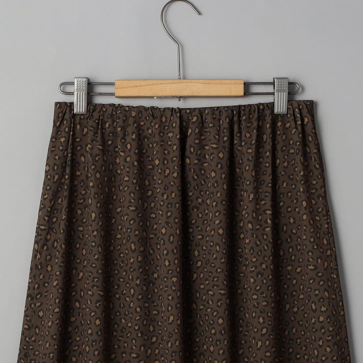 レオパードプリントフレアスカート | coen【women】 | 詳細画像16 