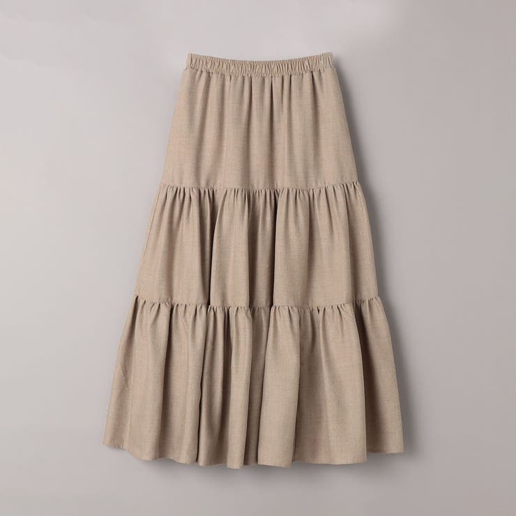 ウールライクガーゼティアードスカート | coen【women】 | 詳細画像20 