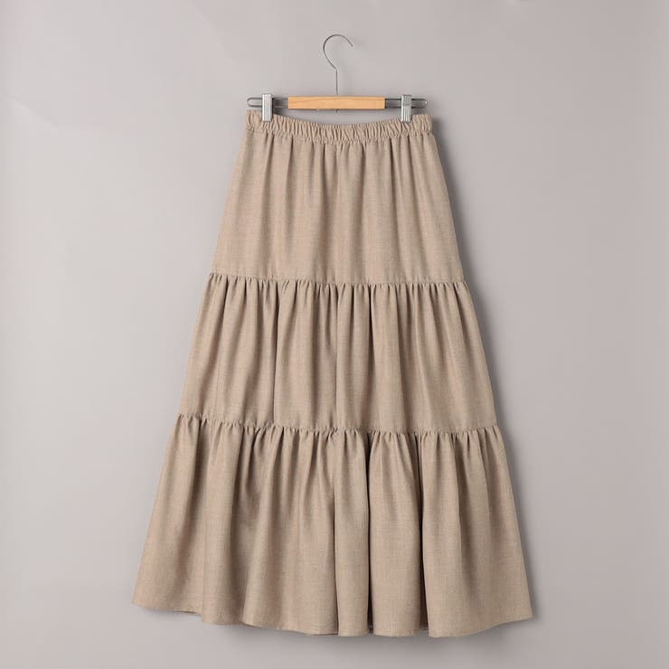 ウールライクガーゼティアードスカート | coen【women】 | 詳細画像21 