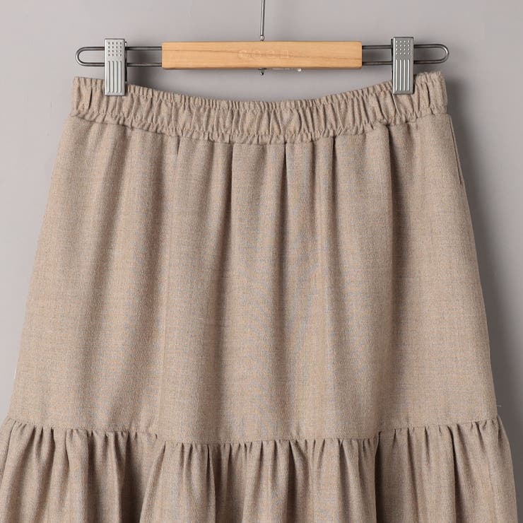 ウールライクガーゼティアードスカート | coen【women】 | 詳細画像23 