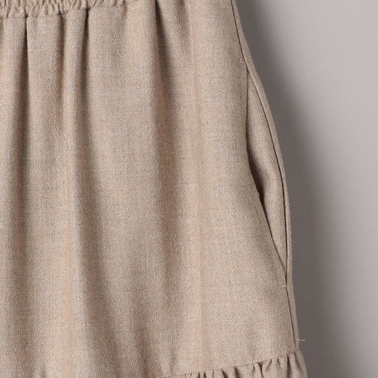 ウールライクガーゼティアードスカート | coen【women】 | 詳細画像24 